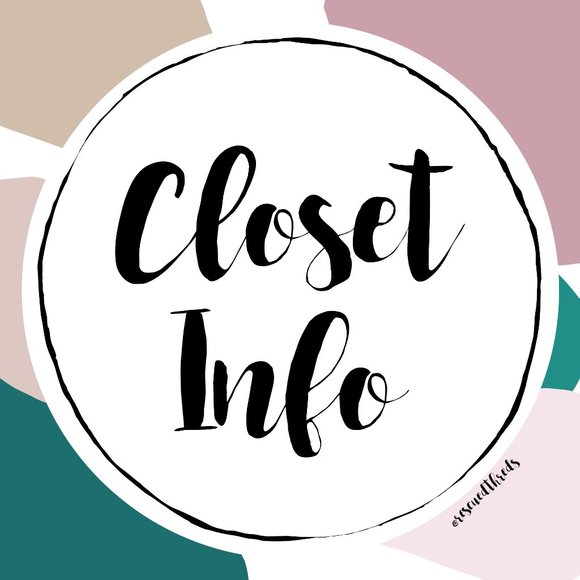 Like to bookmark my closet! - Picture 1 of 1